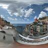 Riomaggiore Monterosso Cinque Tarre Italy Aug 10 2018